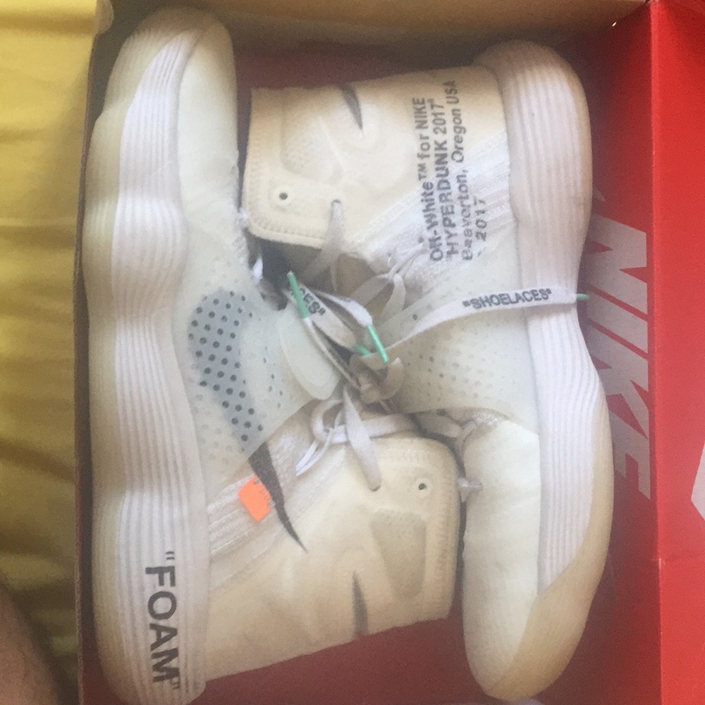 Off white hyperdunks ua